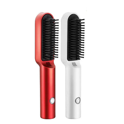 HotBrush™ - Vezetéknélküli Hajkiegyenesítő Kefe